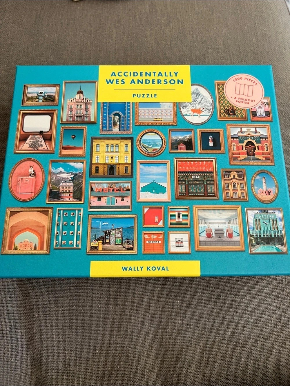 🟣 BOGO! Accidentally Wes Anderson Puzzle 1000-Piece Puzzle